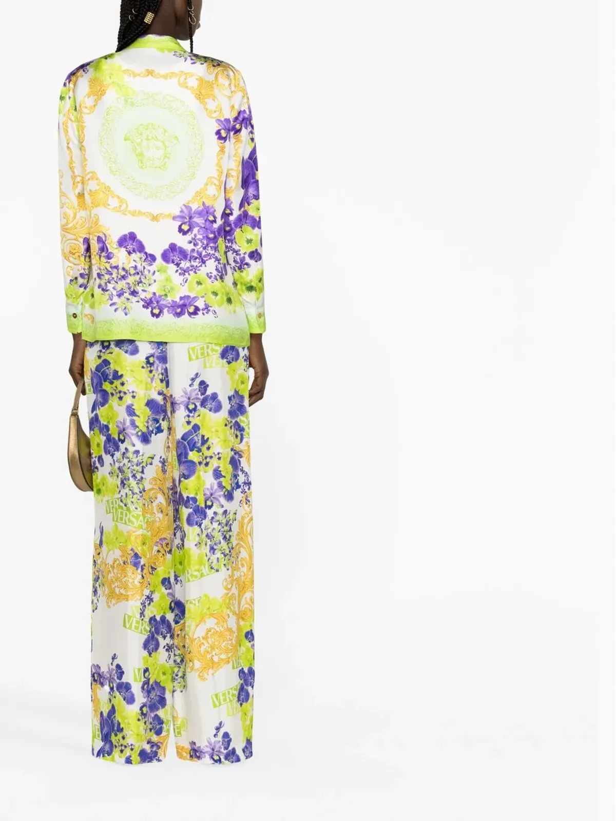 Versace バロック柄パンツ - 画像4