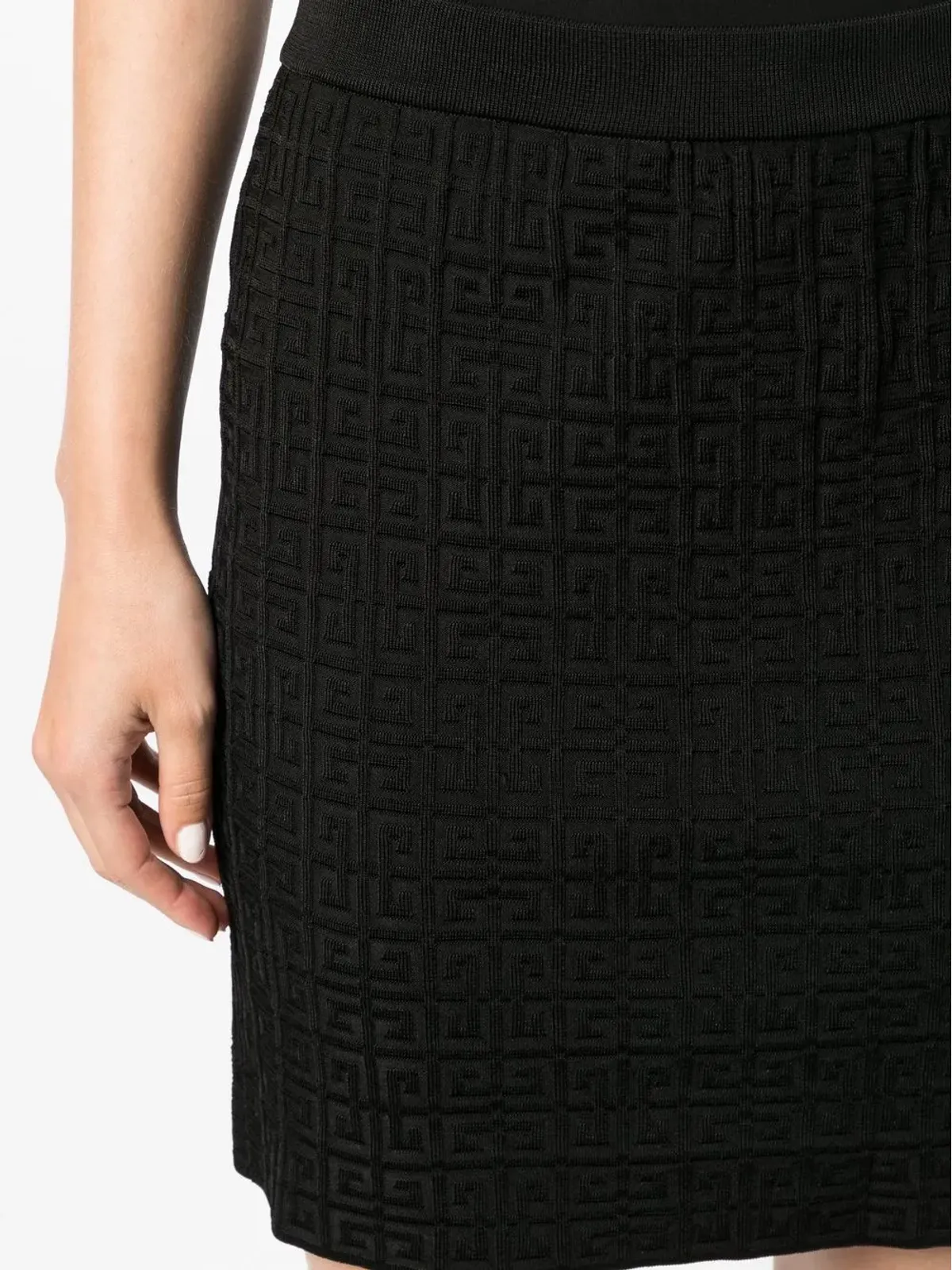 Givenchy 4Gモノグラムジャカード ミニスカート - 画像5