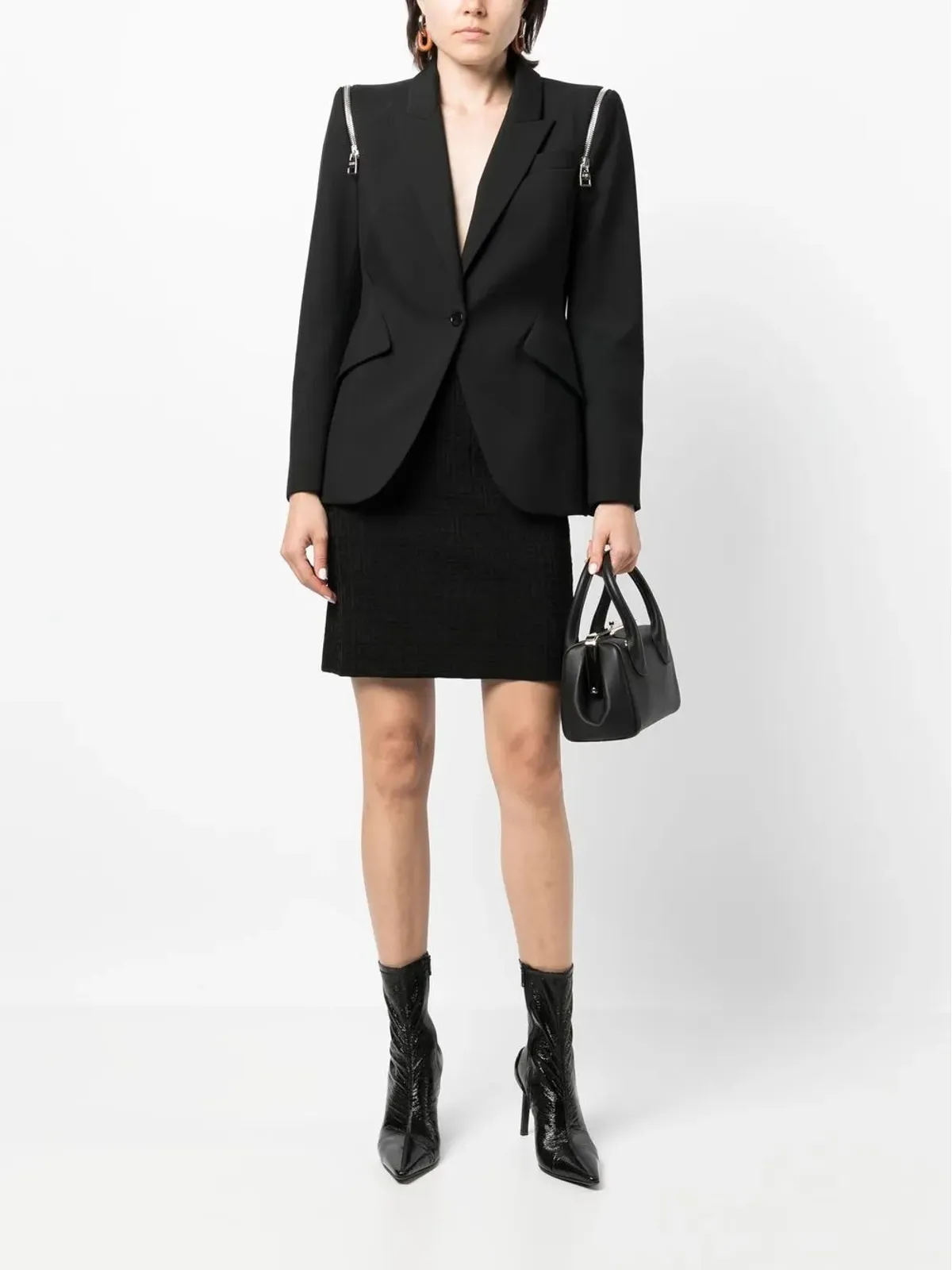 Givenchy 4Gモノグラムジャカード ミニスカート - 画像2