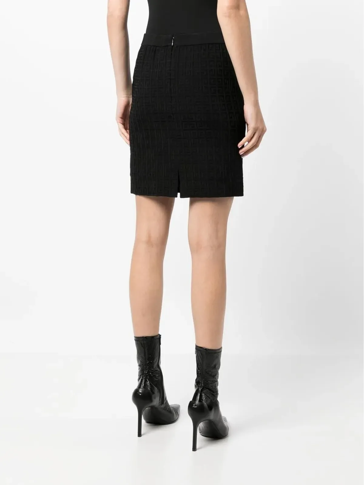 Givenchy 4Gモノグラムジャカード ミニスカート - 画像4