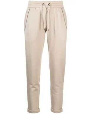 Brunello Cucinelli コットンリネン混紡 トラックパンツ - サムネイル1