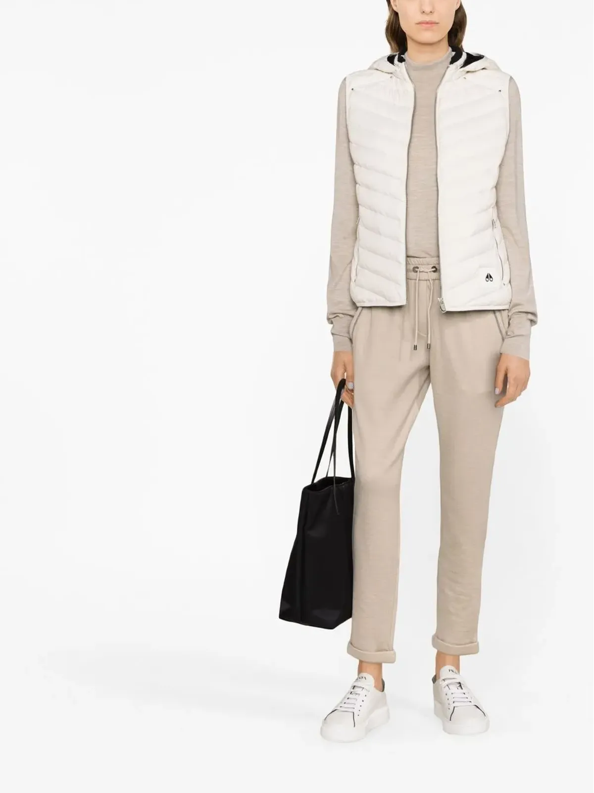 Brunello Cucinelli コットンリネン混紡 トラックパンツ - 画像2
