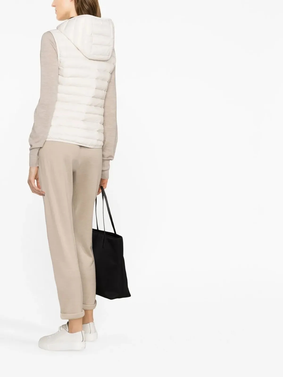 Brunello Cucinelli コットンリネン混紡 トラックパンツ - 画像3