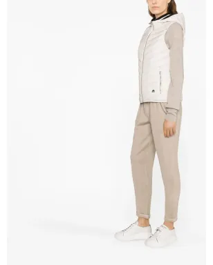 Brunello Cucinelli コットンリネン混紡 トラックパンツ - サムネイル4