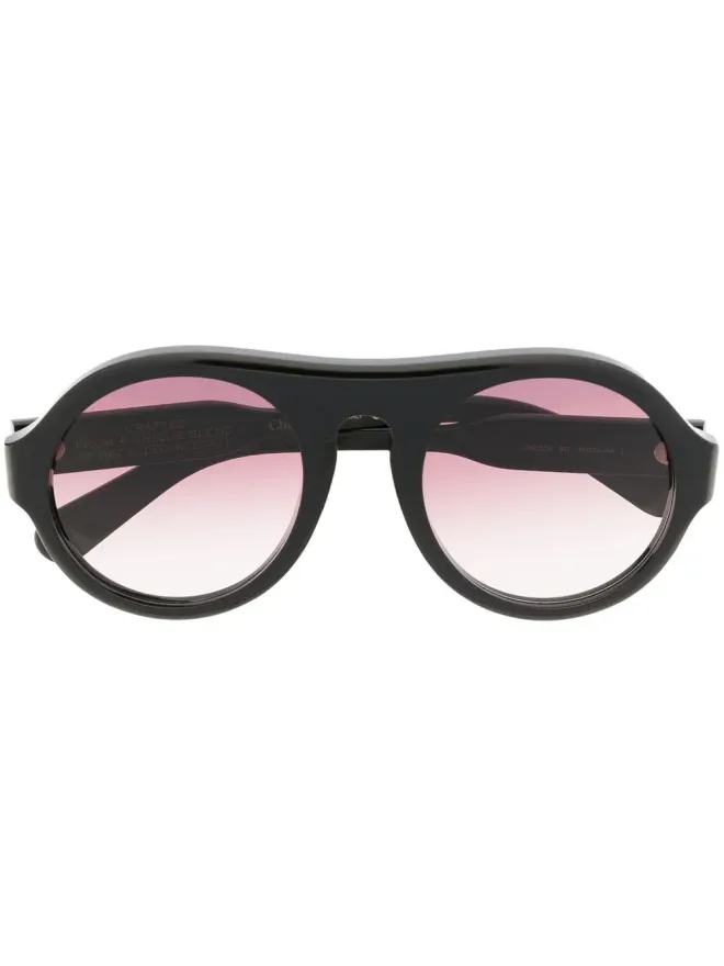 Chloé Eyewear Chloé Eyewear パイロットフレーム グラデーションレンズ サングラスの商品画像