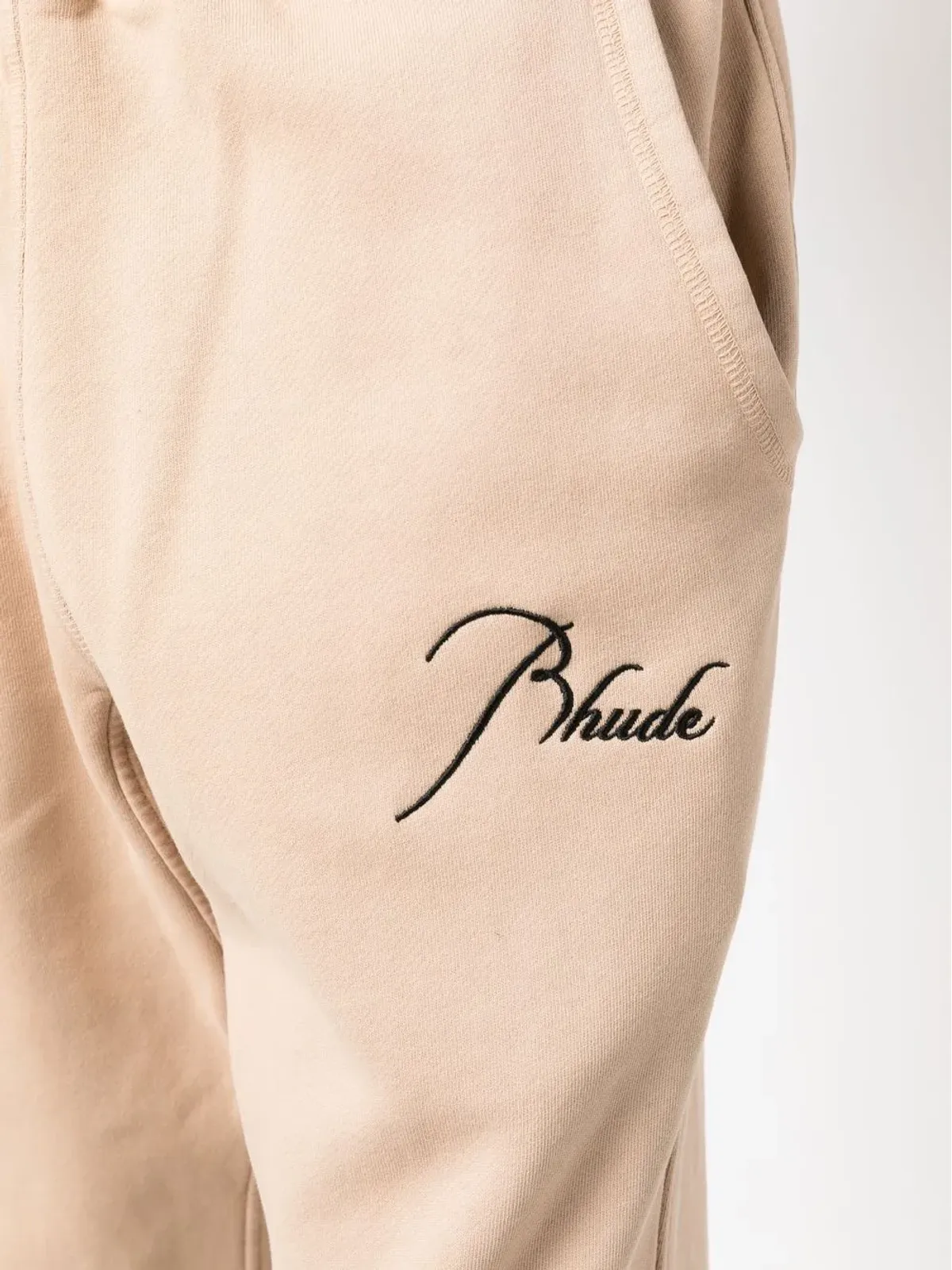 RHUDE 刺繍ロゴ入り コットン トラックパンツ - 画像5