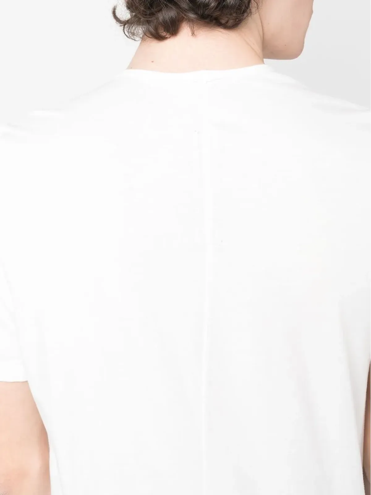 Rick Owens DRKSHDW レベル コットンTシャツ（ホワイト） - 画像5