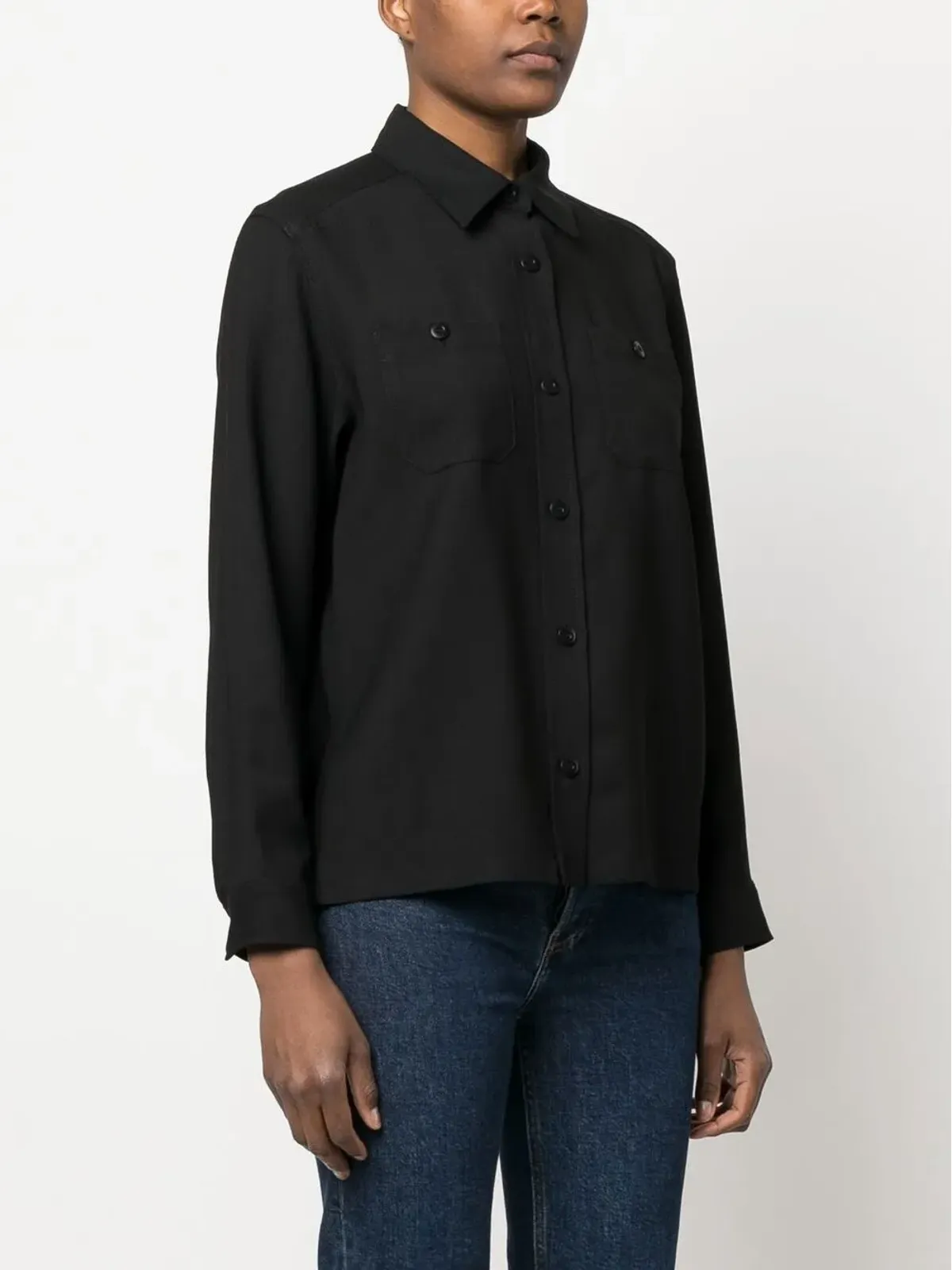 A.P.C. Chloé long-sleeve shirt - Black - 画像3