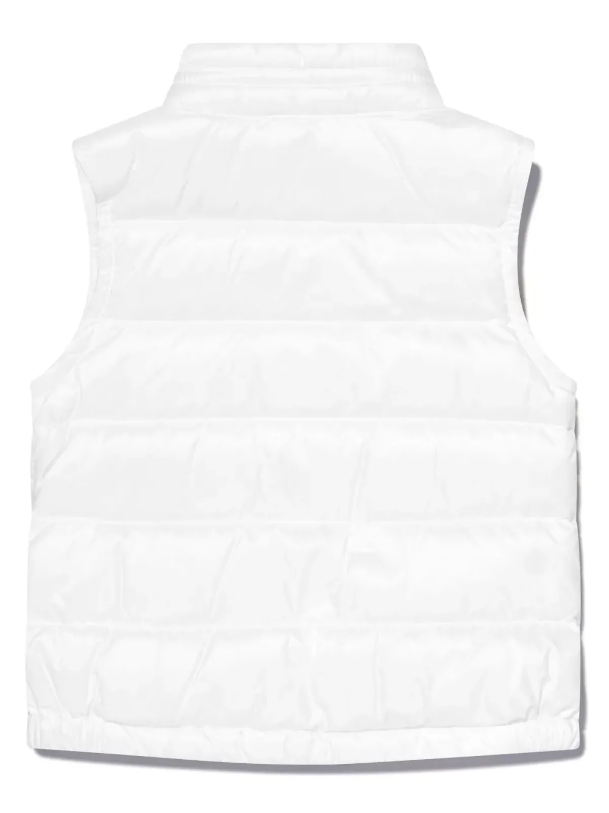 Moncler Enfant ロゴパッチ付きジップアップパッド入りジレ - 画像2