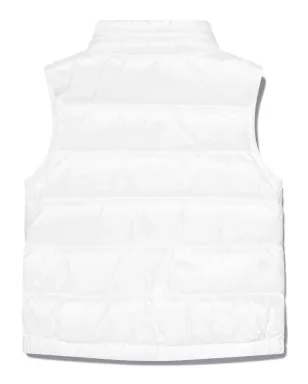 Moncler Enfant ロゴパッチ付きジップアップパッド入りジレ - サムネイル2