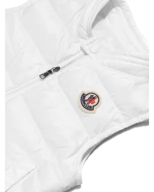 Moncler Enfant ロゴパッチ付きジップアップパッド入りジレ - サムネイル3