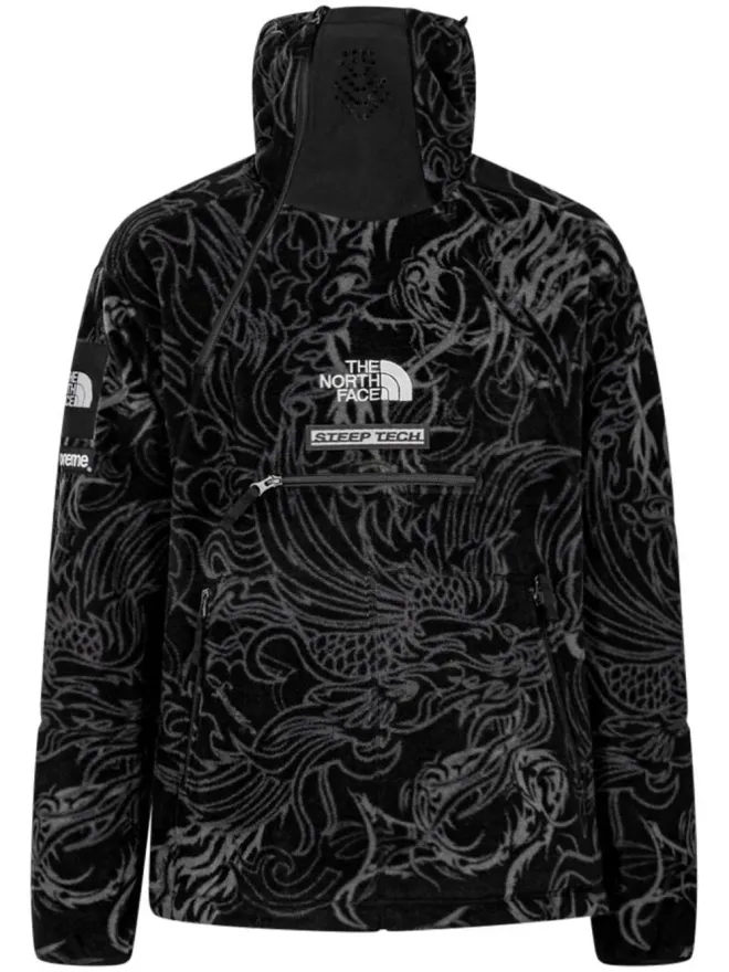 Supreme Supreme x The North Face Steep Tech fleece sweatshirt - Blackの商品画像