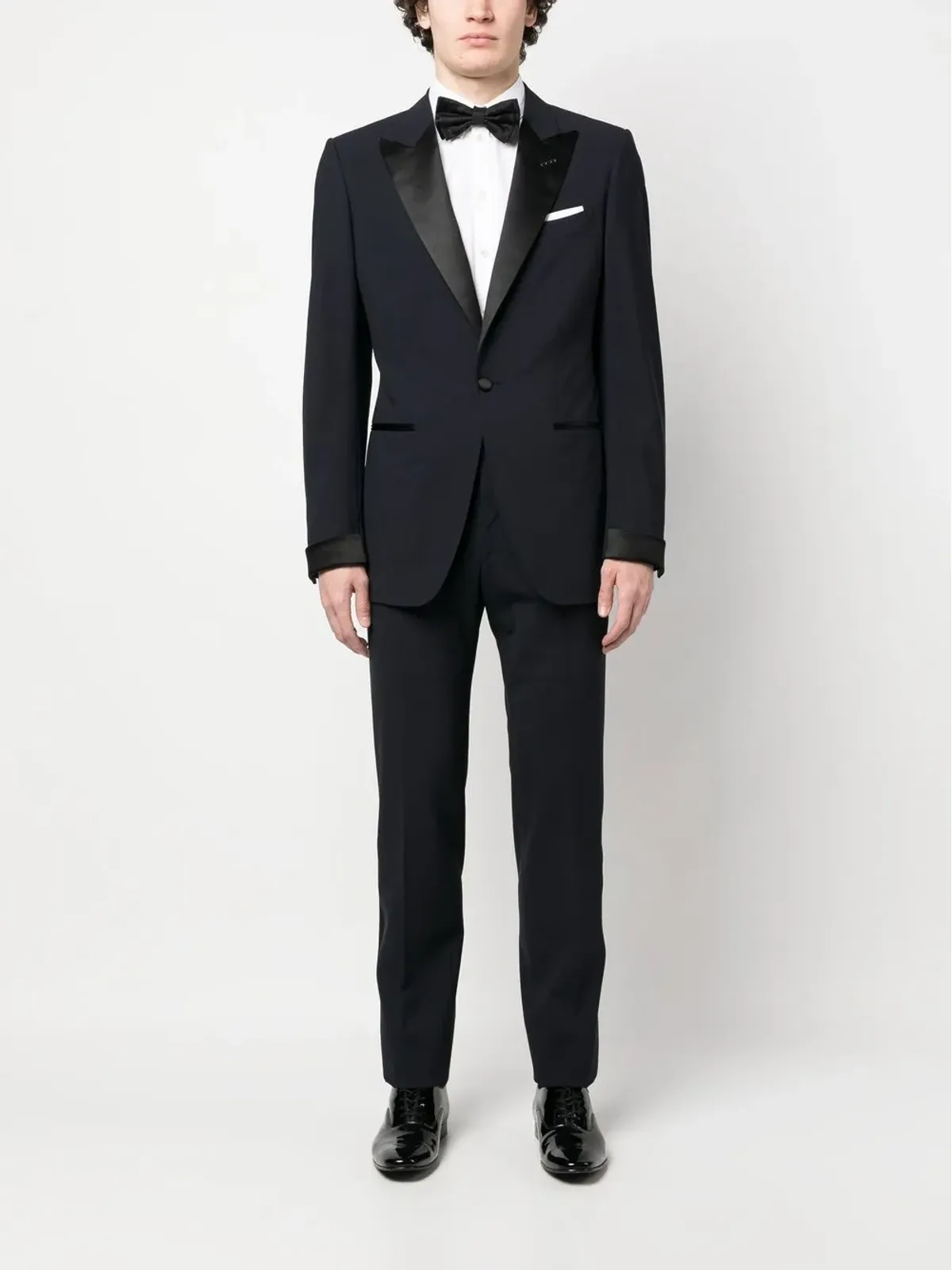 TOM FORD テーラード・シングルブレスト・タキシードスーツ - ブルー - 画像2