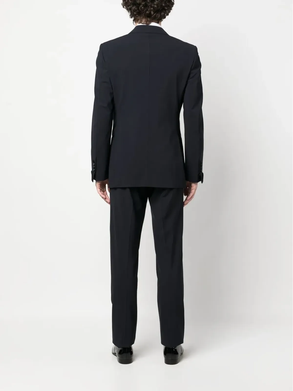 TOM FORD テーラード・シングルブレスト・タキシードスーツ - ブルー - 画像4