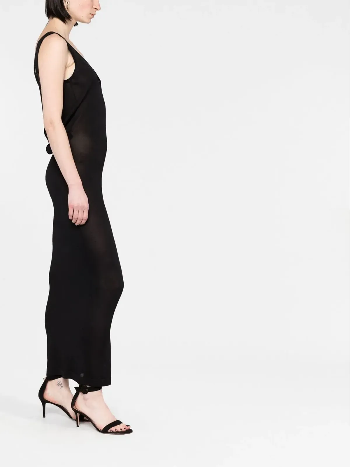 TOM FORD Vネック ニットワンピース - 画像4