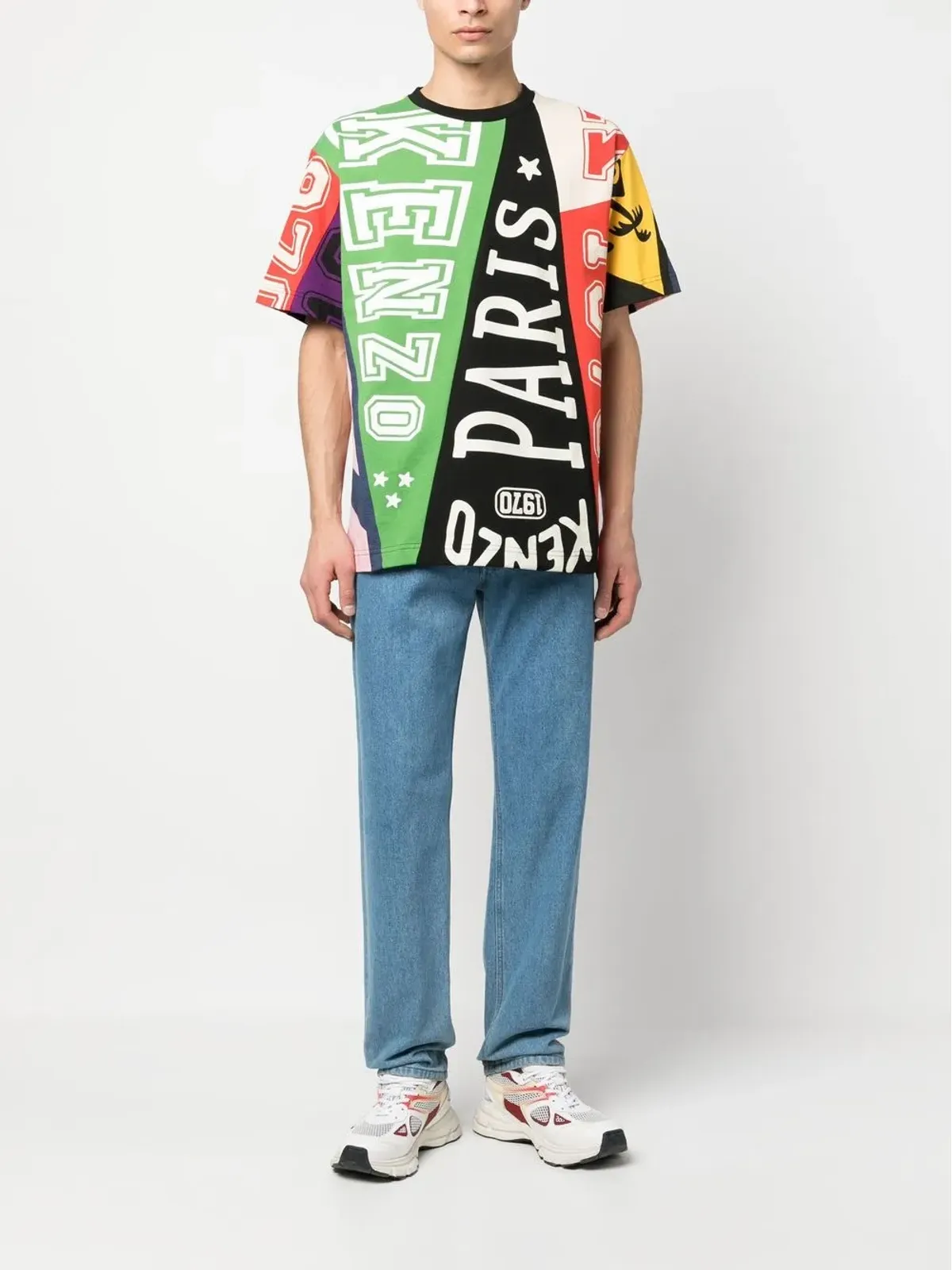 Kenzo ロゴプリント コットン Tシャツ - 画像2