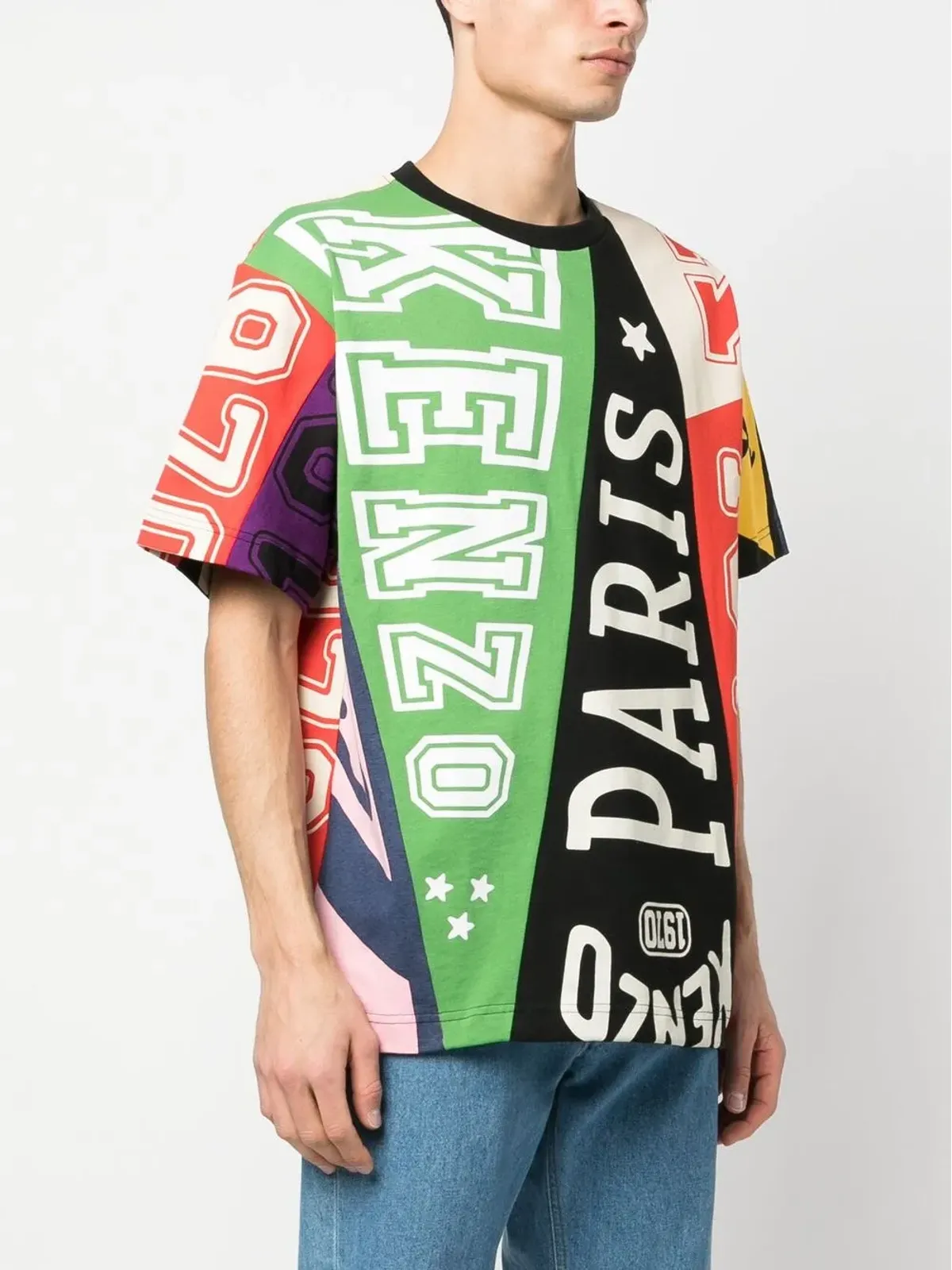 Kenzo ロゴプリント コットン Tシャツ - 画像3
