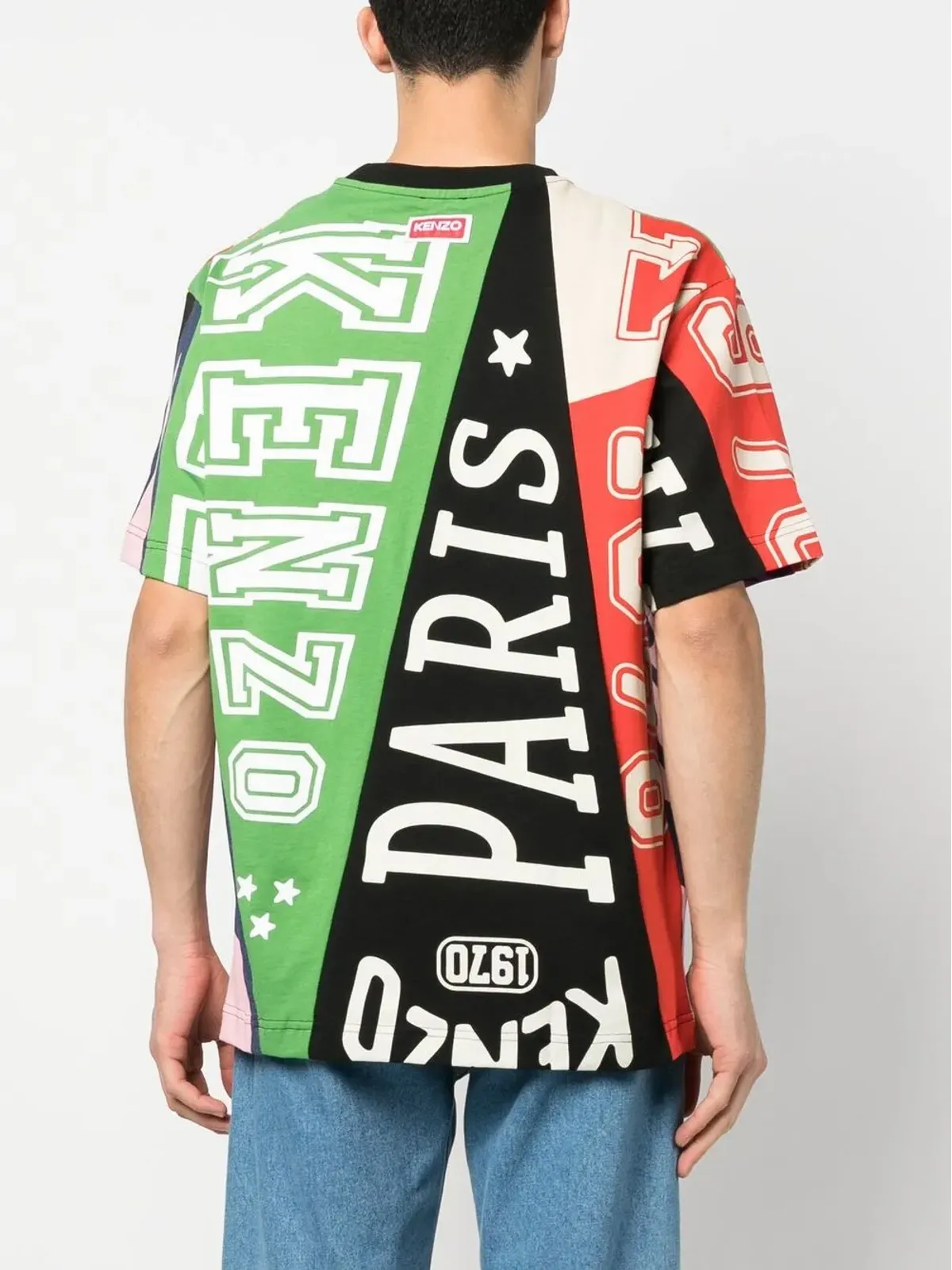 Kenzo ロゴプリント コットン Tシャツ - 画像4