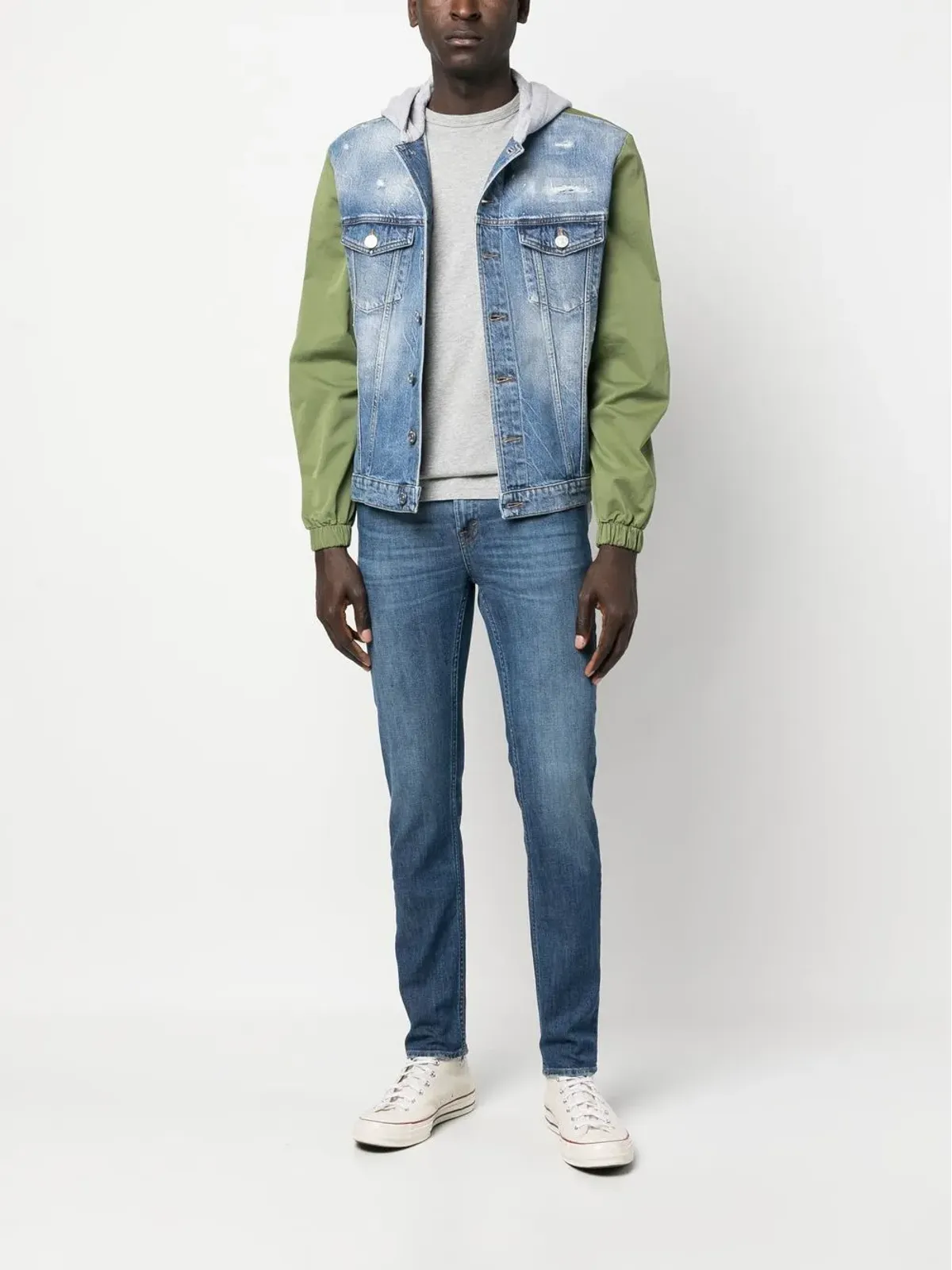 Department 5 Skeith スーパースリムフィットジーンズ - 画像2