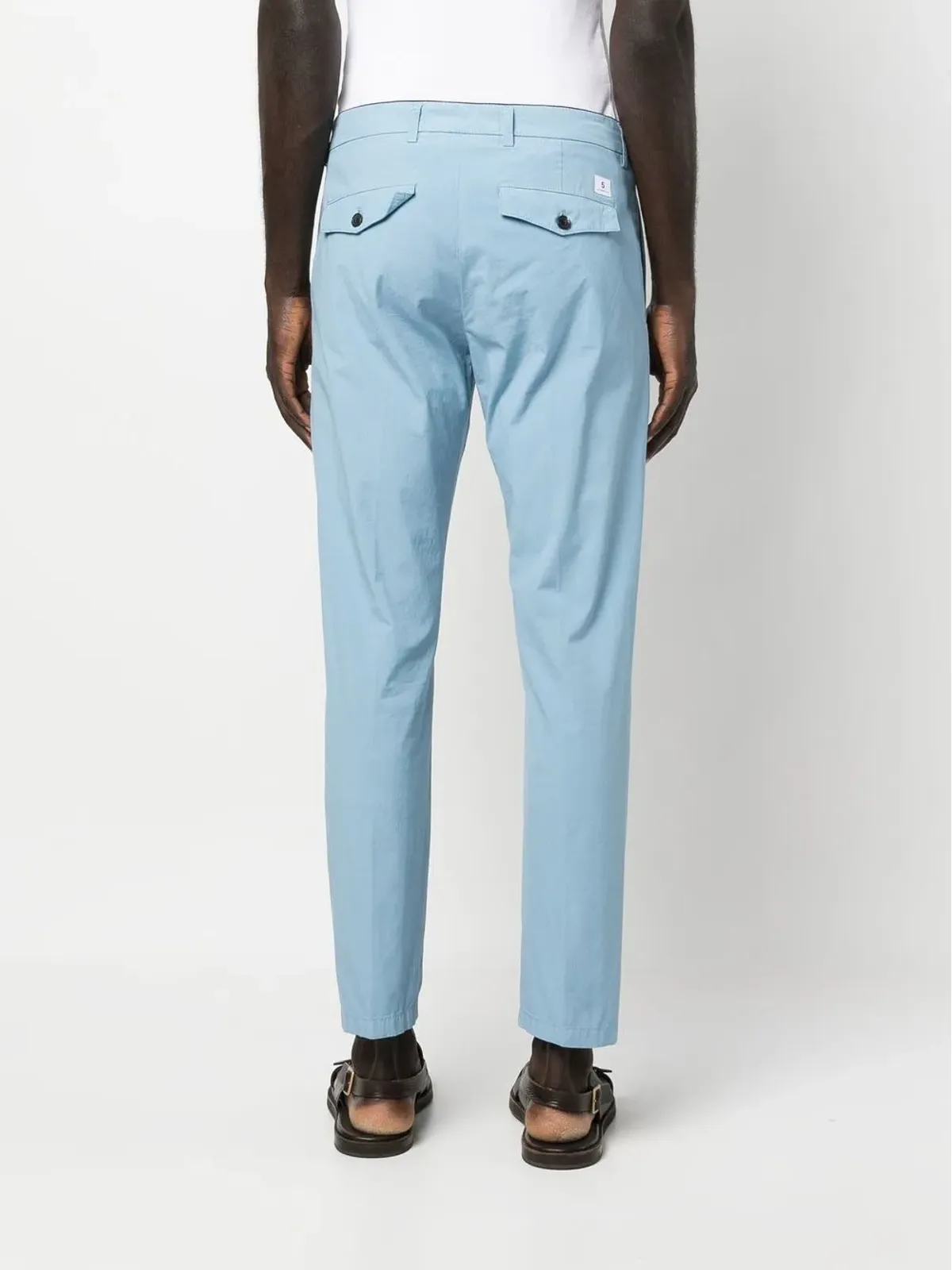 Department 5 Prince cropped chino trousers - Blue - 画像4