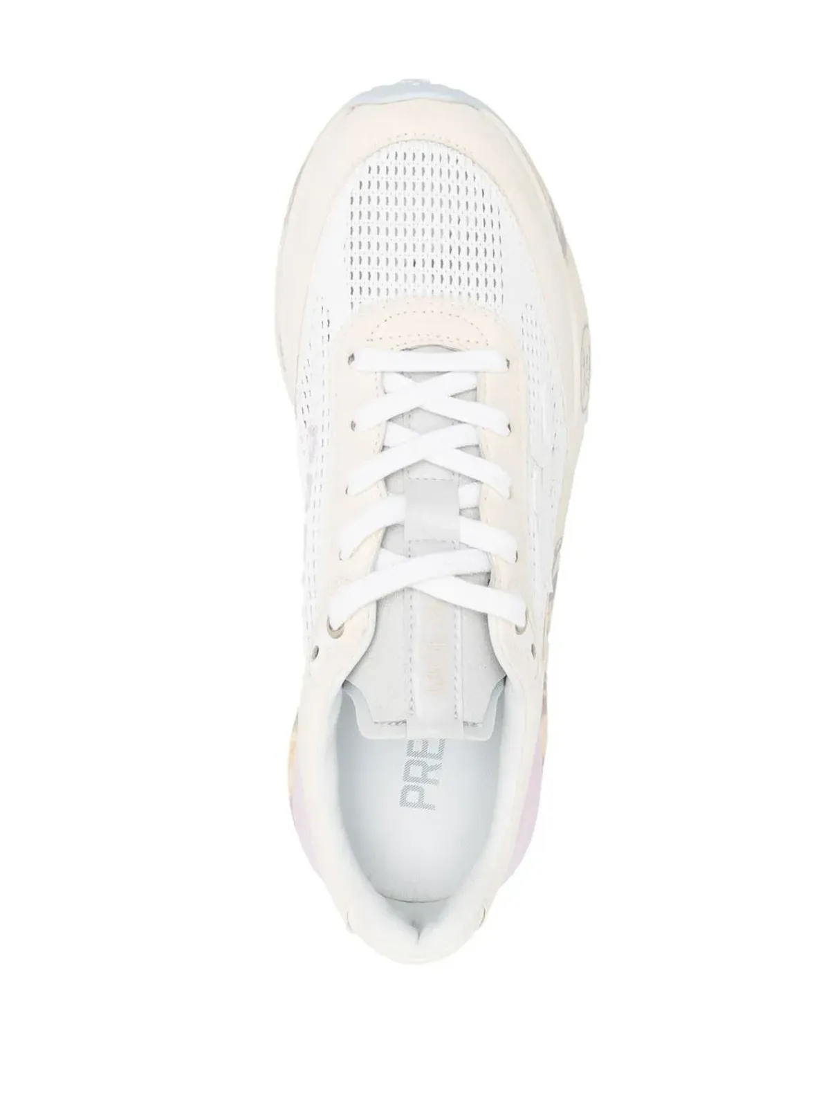 Premiata ロゴパッチ レースアップスニーカー - 画像4