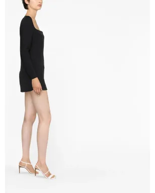 Courrèges スクエアネック ミニドレス - サムネイル3