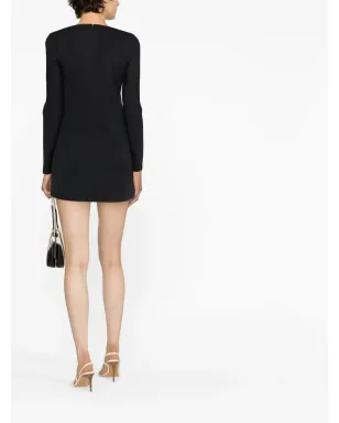 Courrèges スクエアネック ミニドレス - サムネイル4
