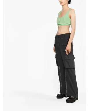 GANNI スーティング クロップトップ - サムネイル4