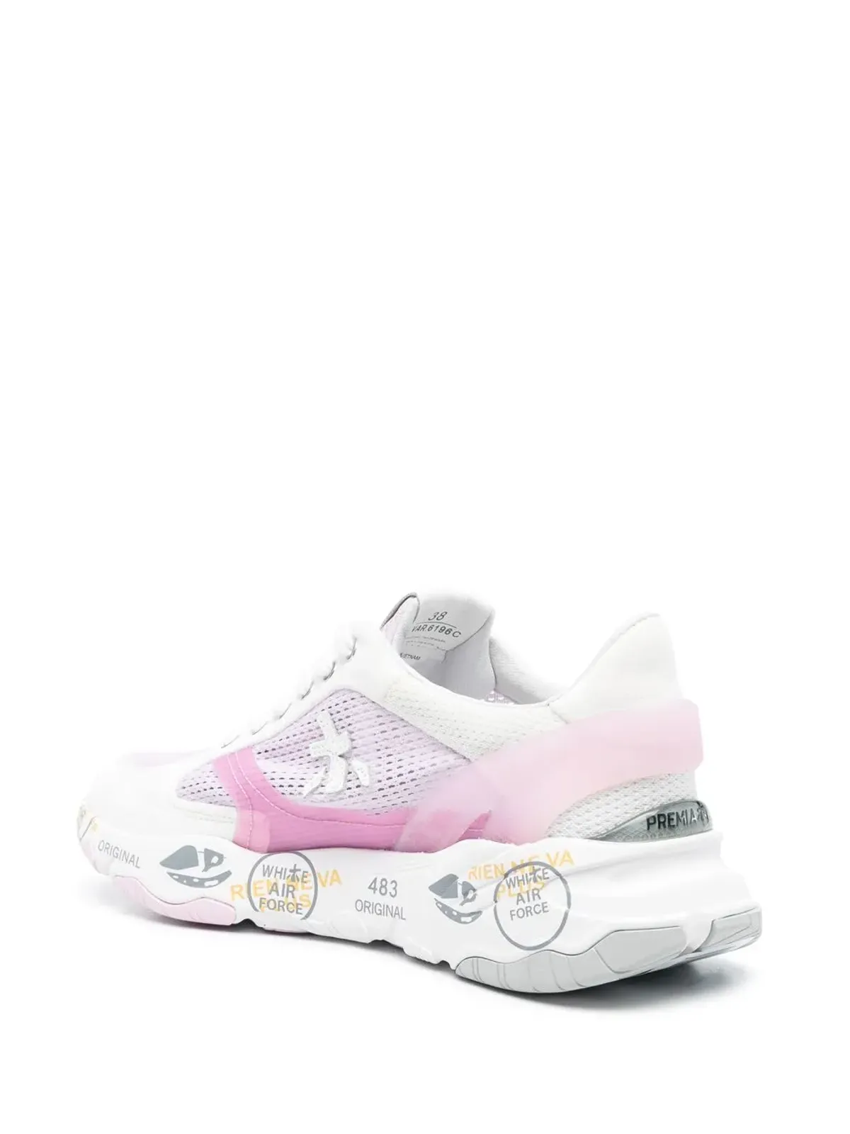 Premiata Buff ロートップスニーカー - 画像3
