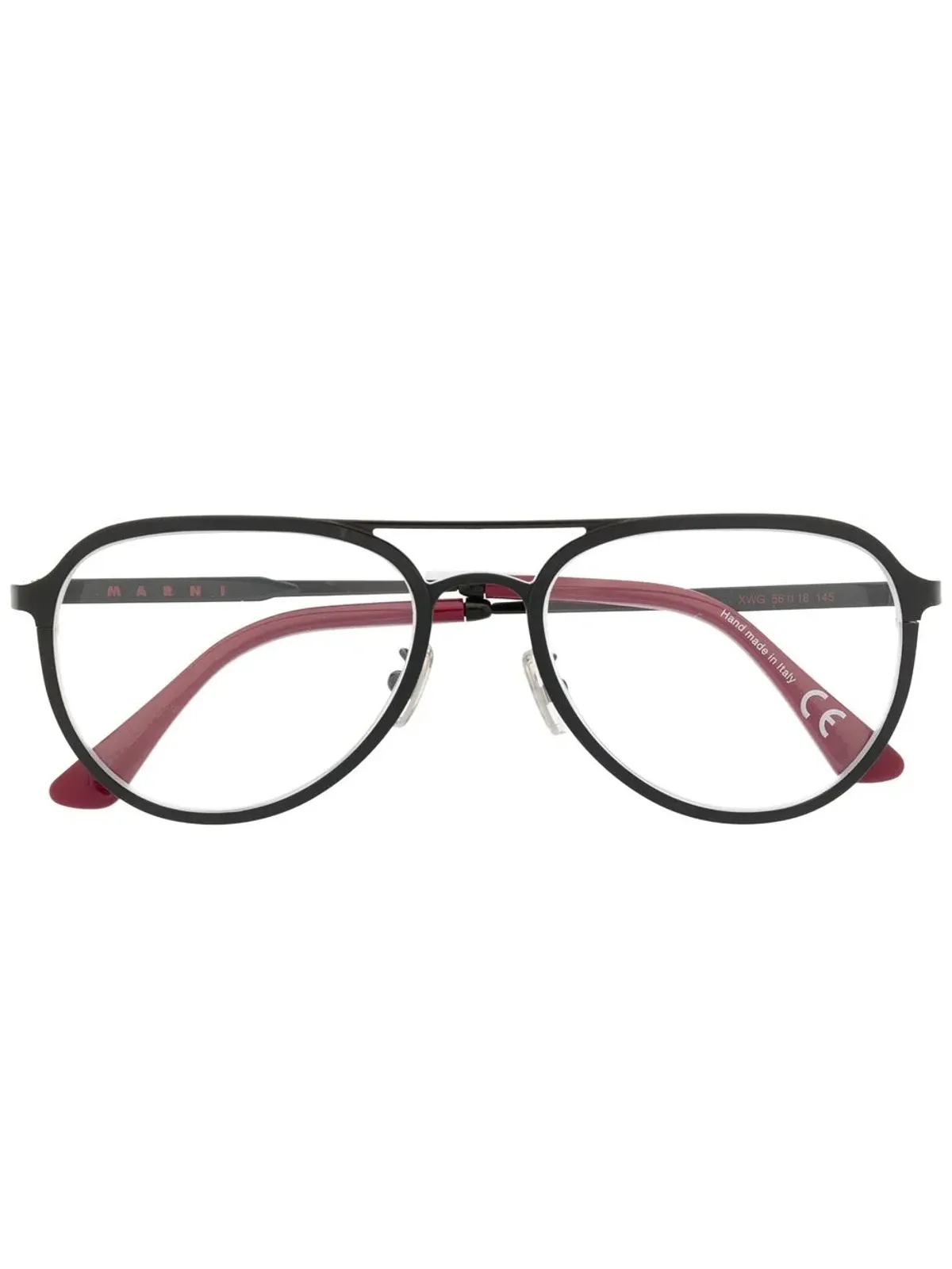 Marni Eyewear Palawan Islandメガネ - Black - 画像1