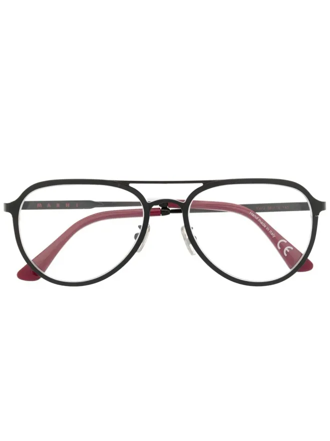 Marni Eyewear Marni Eyewear Palawan Islandメガネ - Blackの商品画像