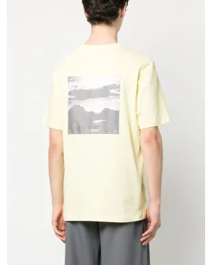 OAMC フォトグラフプリント半袖Tシャツ - イエロー - サムネイル4