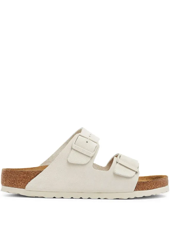 Birkenstock Birkenstock アリゾナ スウェード サンダル - ホワイトの商品画像