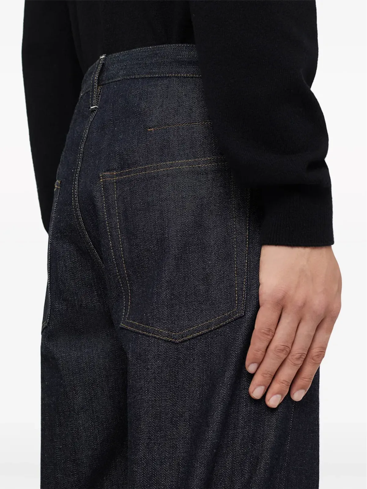Jil Sander ストレートカットジーンズ - 画像4