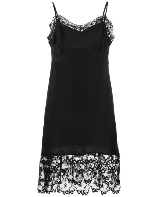 Simone Rocha ノースリーブ レースヘム ドレス - サムネイル1