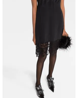 Simone Rocha ノースリーブ レースヘム ドレス - サムネイル5