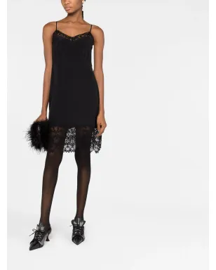 Simone Rocha ノースリーブ レースヘム ドレス - サムネイル2
