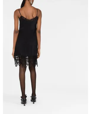 Simone Rocha ノースリーブ レースヘム ドレス - サムネイル4
