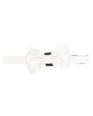 Corneliani シルク ボウタイ - White - サムネイル1