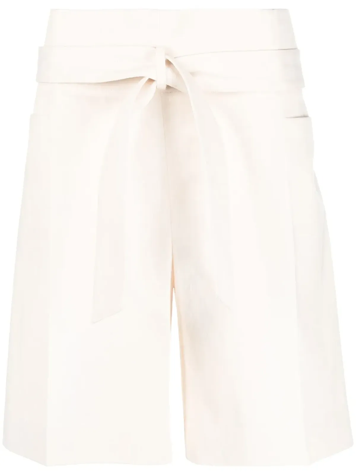 TOTEME ベルト付きハイウェストショーツ - 画像1