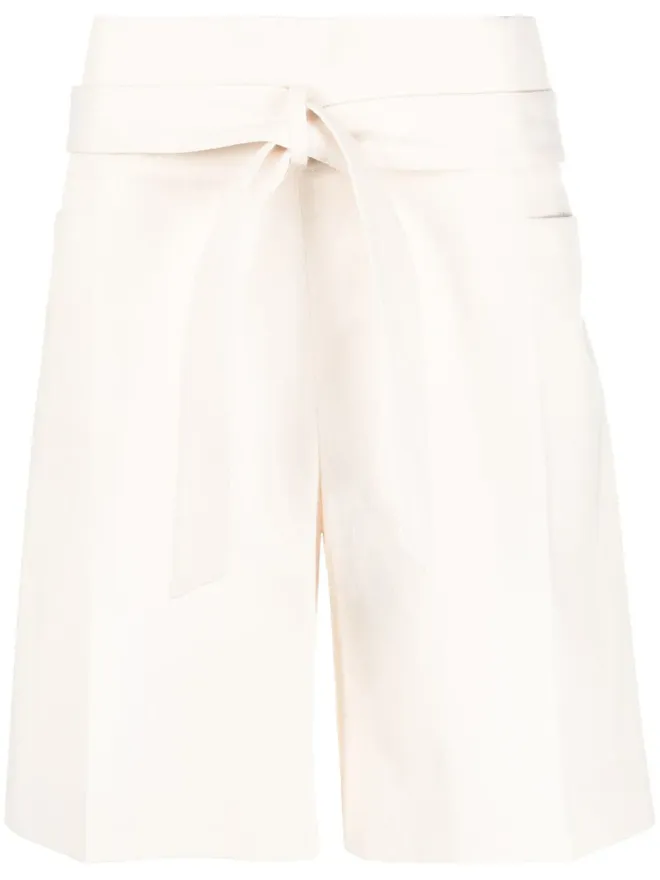 TOTEME TOTEME ベルト付きハイウェストショーツの商品画像