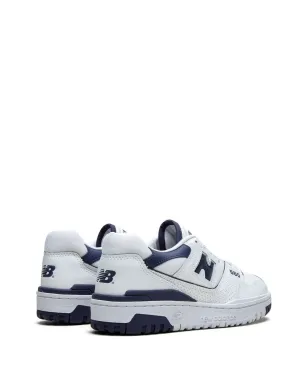 New Balance 550 ホワイト/ネイビー スニーカー - サムネイル3