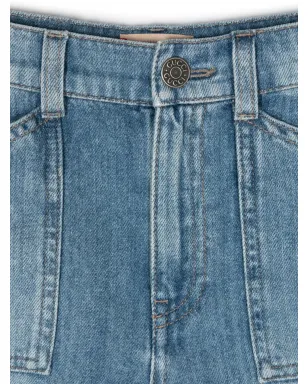 Gucci Kids ロゴ刺繍ショーツ - サムネイル3