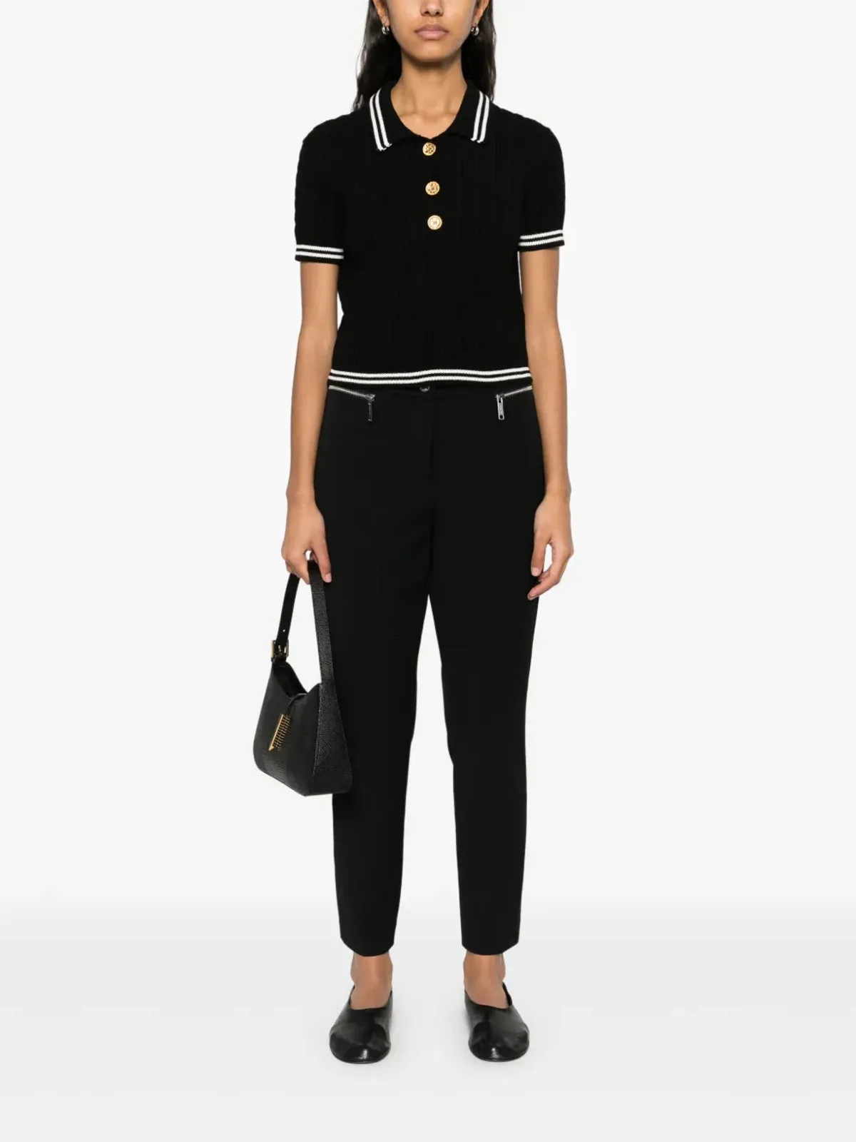 Michael Michael Kors スリムレッグパンツ - ブラック - 画像2