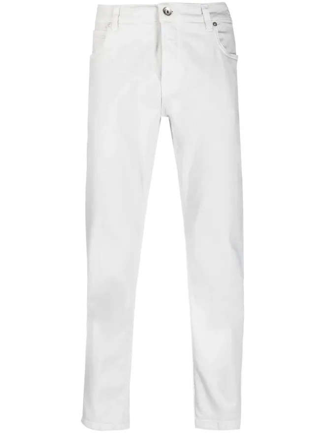 Eleventy Eleventy ミッドライズ・ストレートレッグパンツ グレーの商品画像