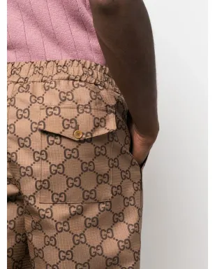 Gucci GGリップストップ クロップドパンツ - サムネイル5