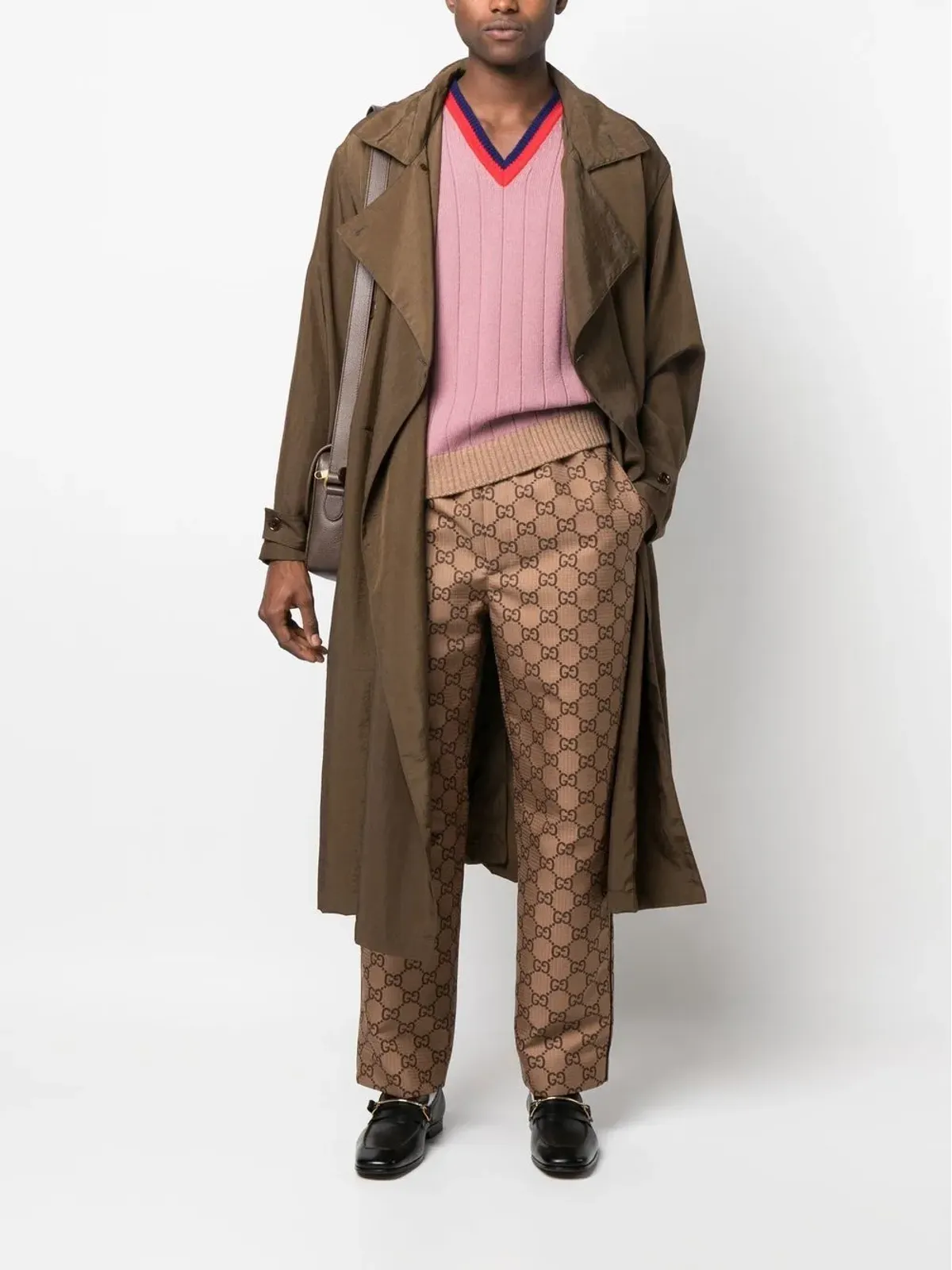 Gucci GGリップストップ クロップドパンツ - 画像2