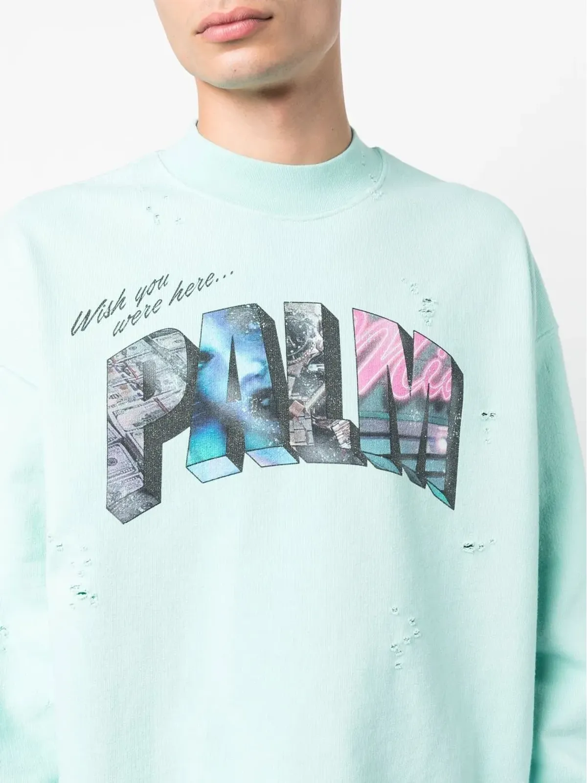 Palm Angels グラフィックプリント クルーネック スウェットシャツ - 画像5