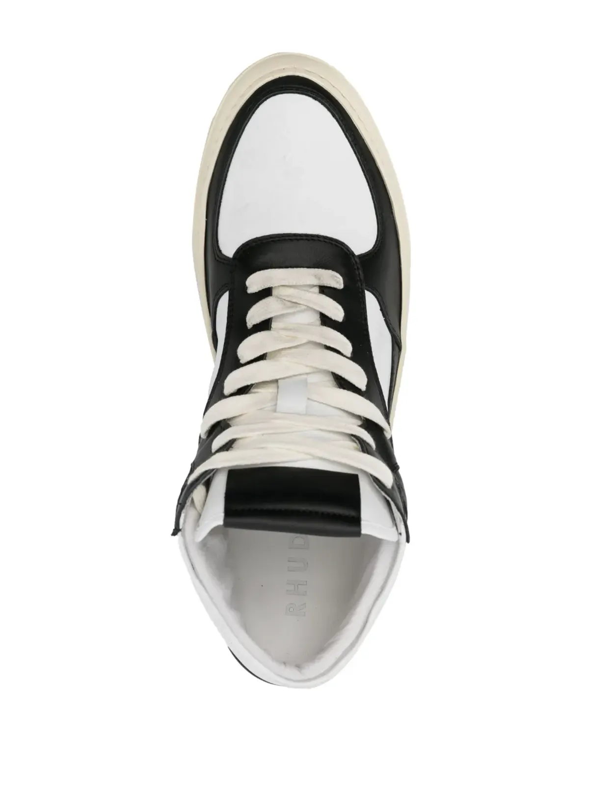 RHUDE Carbiolets ハイトップスニーカー ホワイト - 画像4