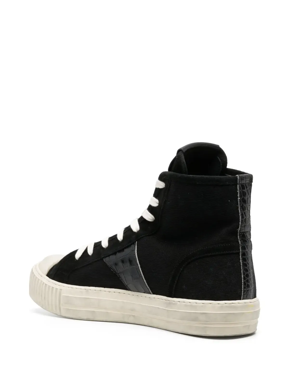 RHUDE Bel Airs ハイトップスニーカー - ブラック - 画像3